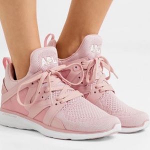 PINK APL ASCEND SNEAKERS LIGHTLY USED ATHLETIC PROPULSION LABS